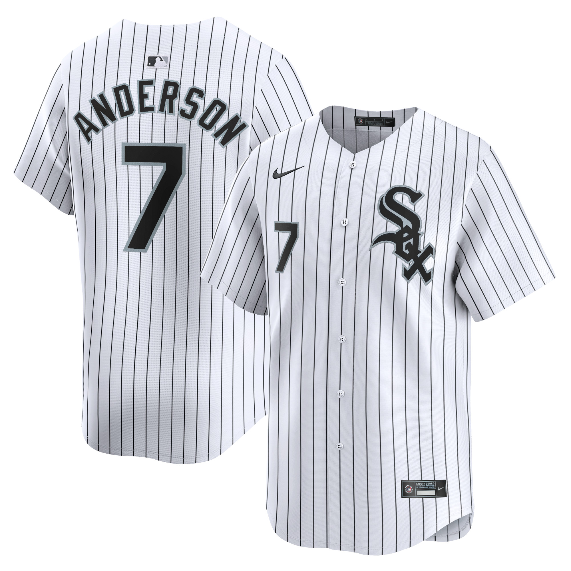 Tim Anderson Chicago White Sox Home Limited Player Jersey – White