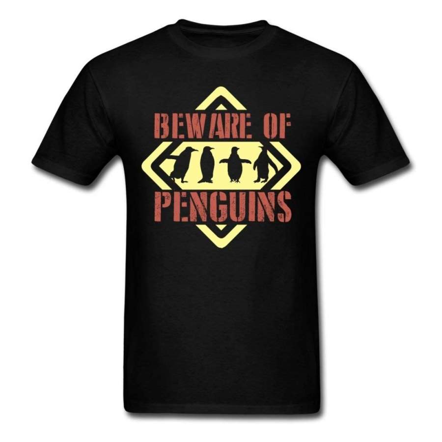 Penguin Norhtpool Southpool Funny Gift Cotton Novelty Men Funny Fashion T-Shirt