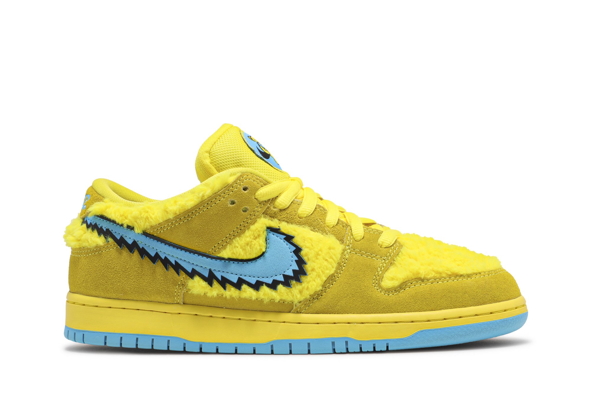 Nike SB Dunk Low Grateful Dead Bears Opti Yellow 602427