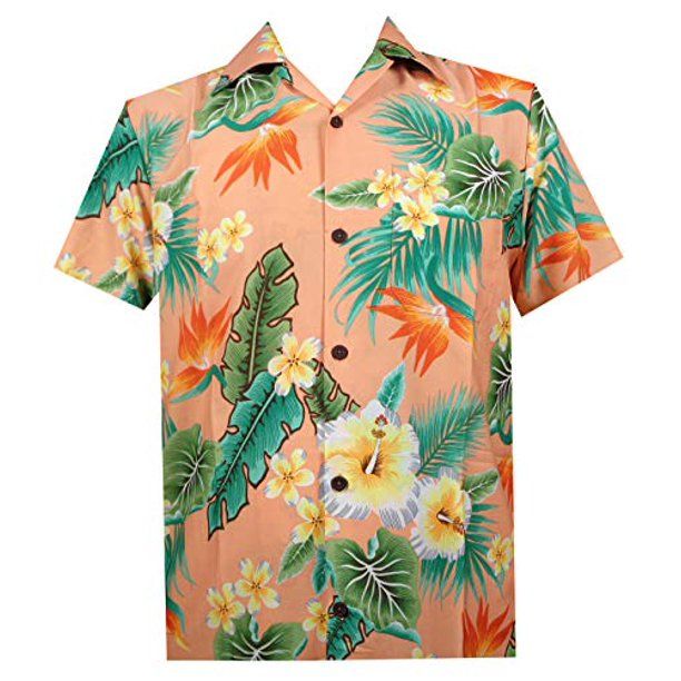 Floral Orange Awesome Design Hawaii Shirt Ha62821