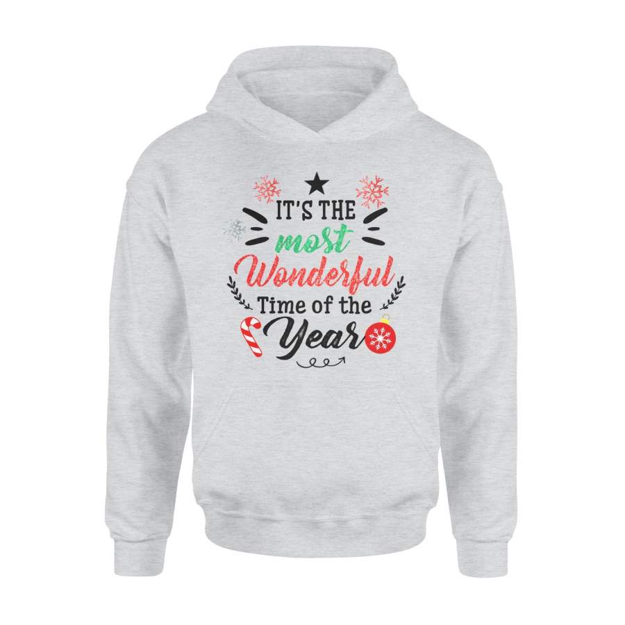 Christmas T-Shirt It’s Most Wonderful Time Of The Year Christmas Pullover – Standard Hoodie