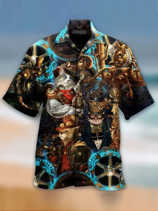 Cats Vintage Hawaii Shirt Unisex Adult Ha105809