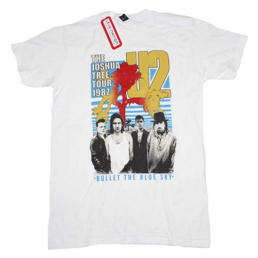 U2 Bullet the Blue Sky Mens T Shirt