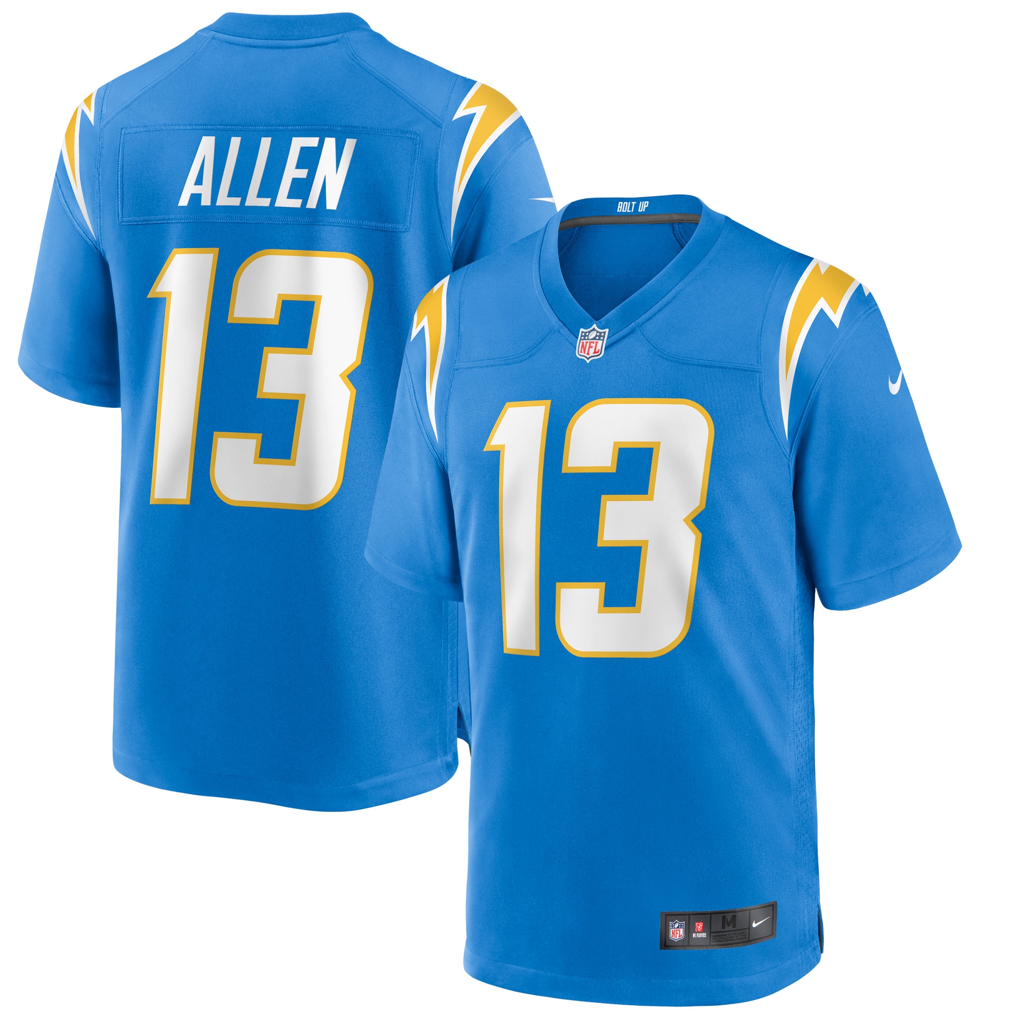 Keenan Allen Los Angeles Chargers Game Jersey – Powder Blue