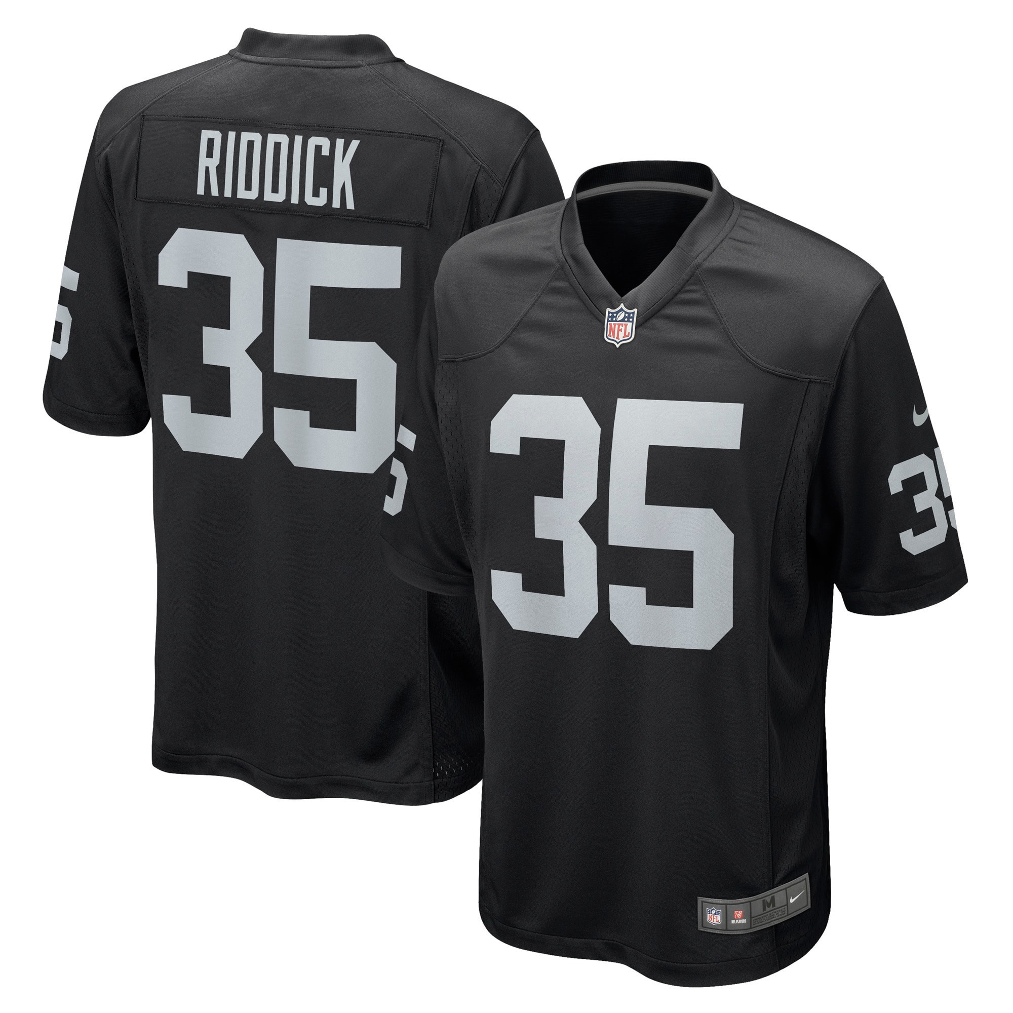 Theo Riddick Las Vegas Raiders Game Jersey – Black NFL