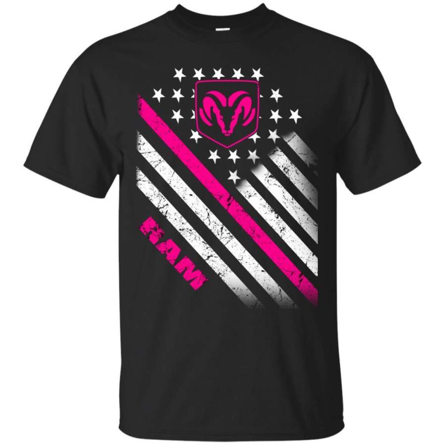 AGR American Flag Ram Car Shirt