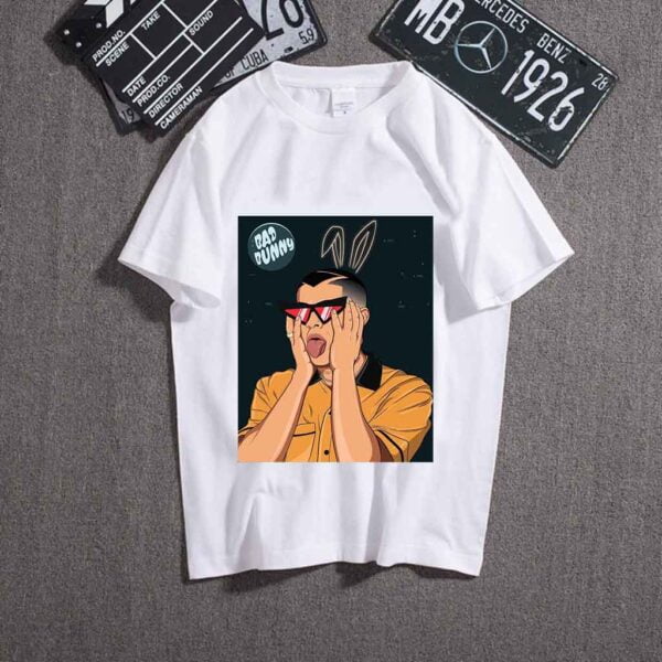 Bad Bunny Full Color T Shirt