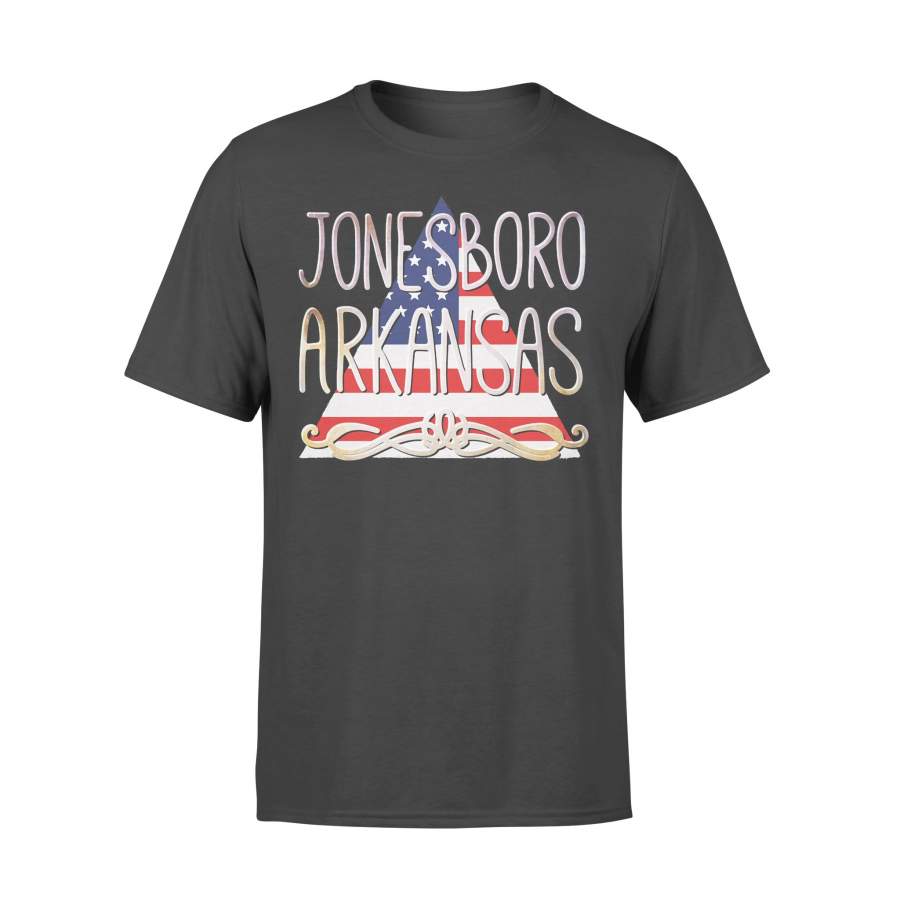 Jonesboro Arkansas American Flag Shirt