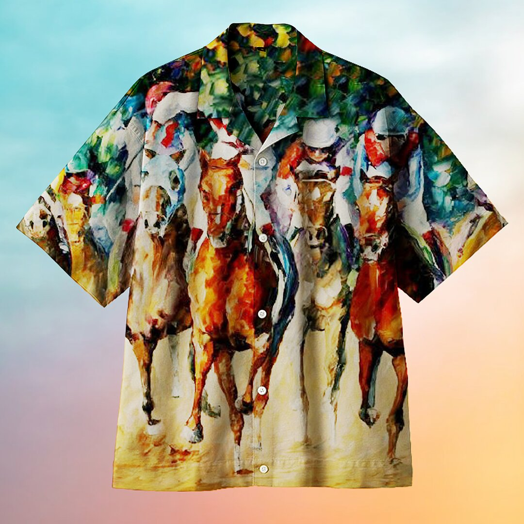 Horse Hawaii Shirt Unisex Adult Ha81749