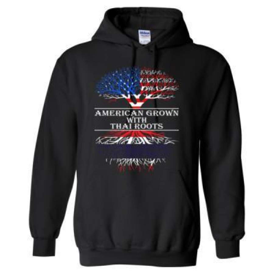 AGR American Grown With Thai Roots – Heavy Blend™ Hooded Sweatshirt