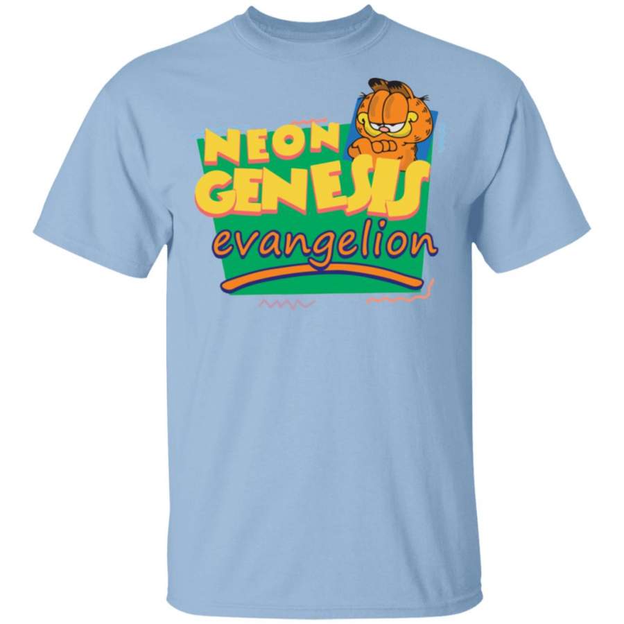 Neon Genesis Evangelion Garfield shirt