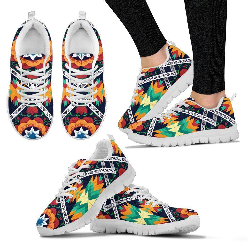 African Kente Hot Patterns Sneakers