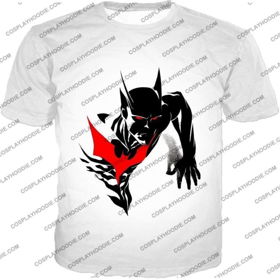 Amazing Evolution Batman Beyond Promo White T-Shirt BM114