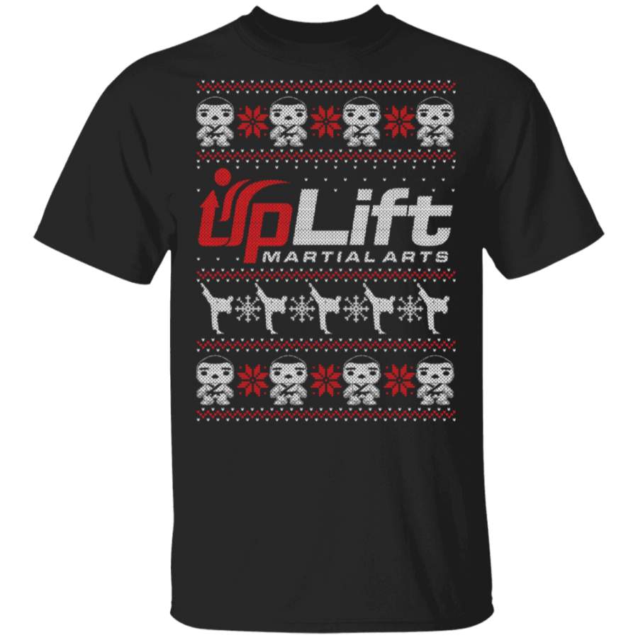 UpLift Martial Arts Ugly Christmas Sweat Shirt G500 Gildan 5.3 oz. T-Shirt