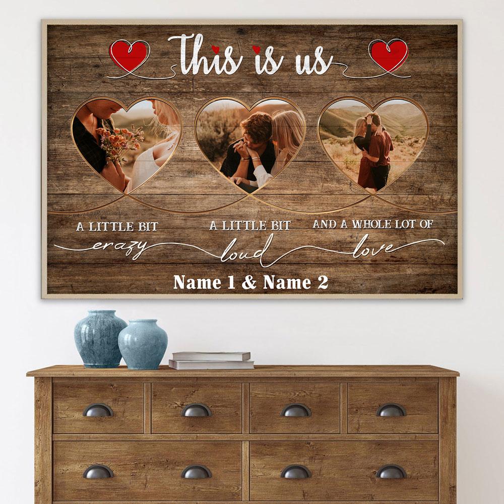 Personalized Anniversary Gift For Him For Her This Is Us Poster