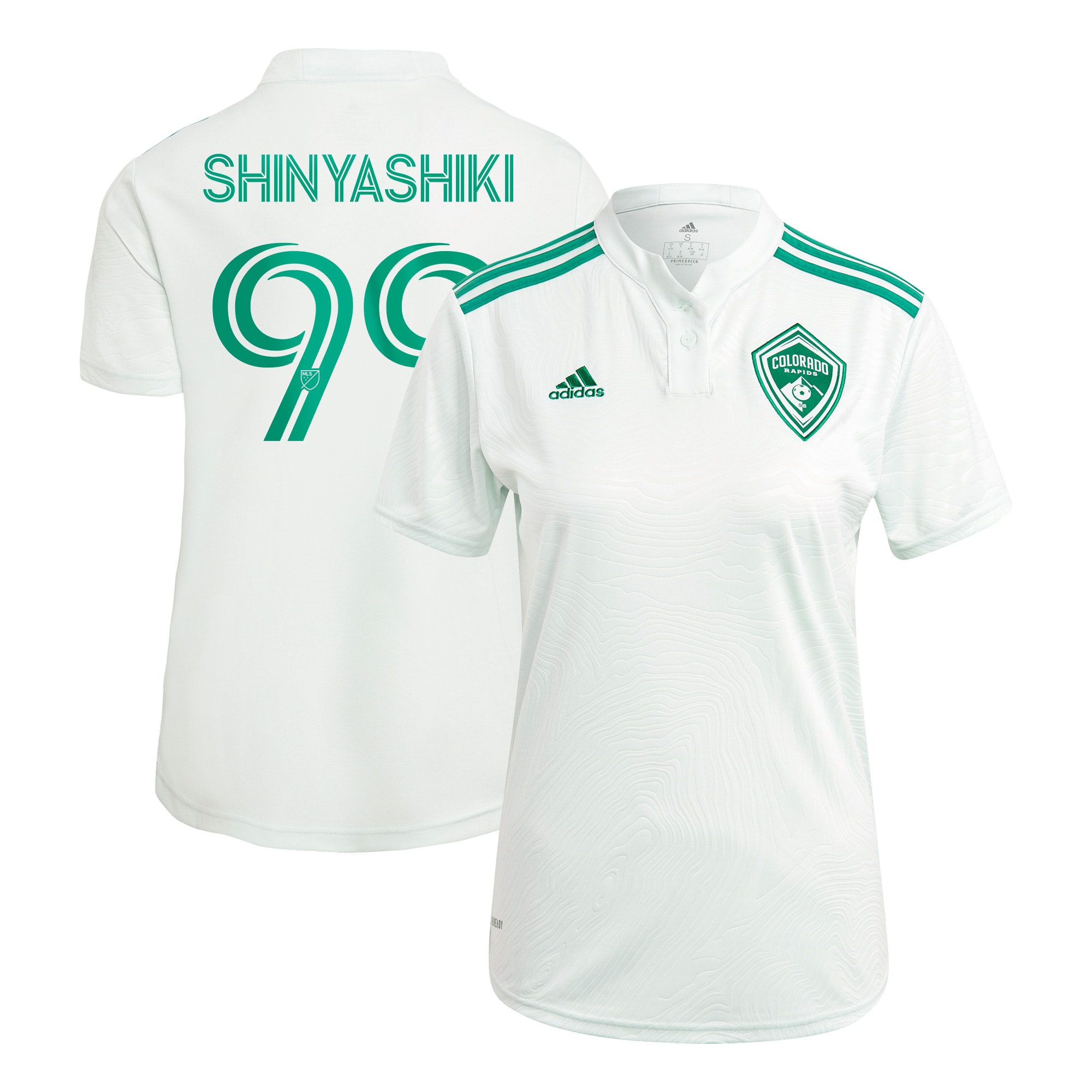 Andre Shinyashiki Colorado Rapids Women's 2021 Class Five Replica Player Jersey – Green