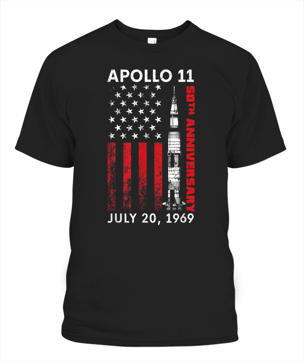 Apollo 11 50th Anniversary Moon Vintage Customize Any Ideas, Personalized T-shirt, Hoodie Adult, Kid, Unisex