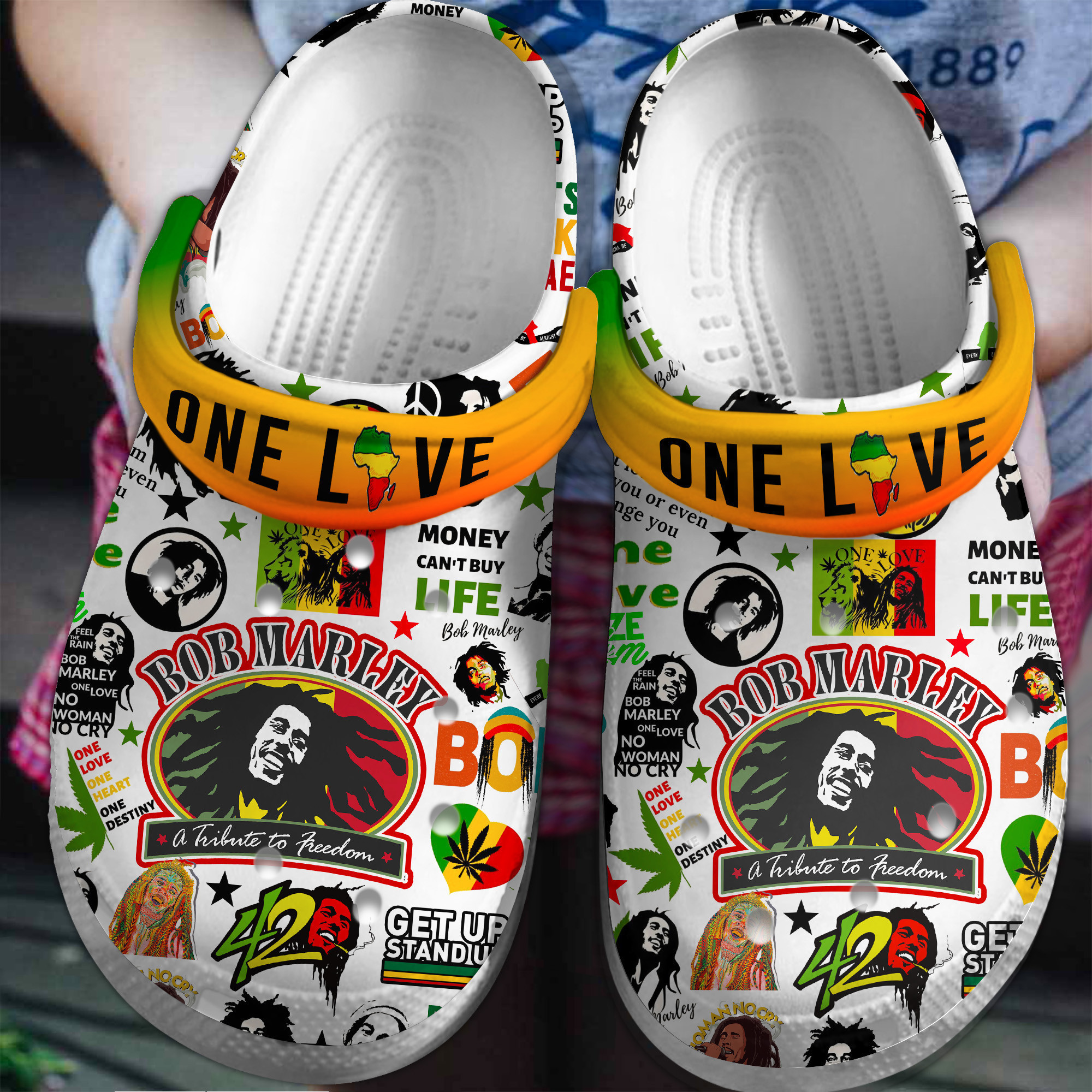Bob Marley Crocss Clogs For Men Women And Kid Cqzvbtoc