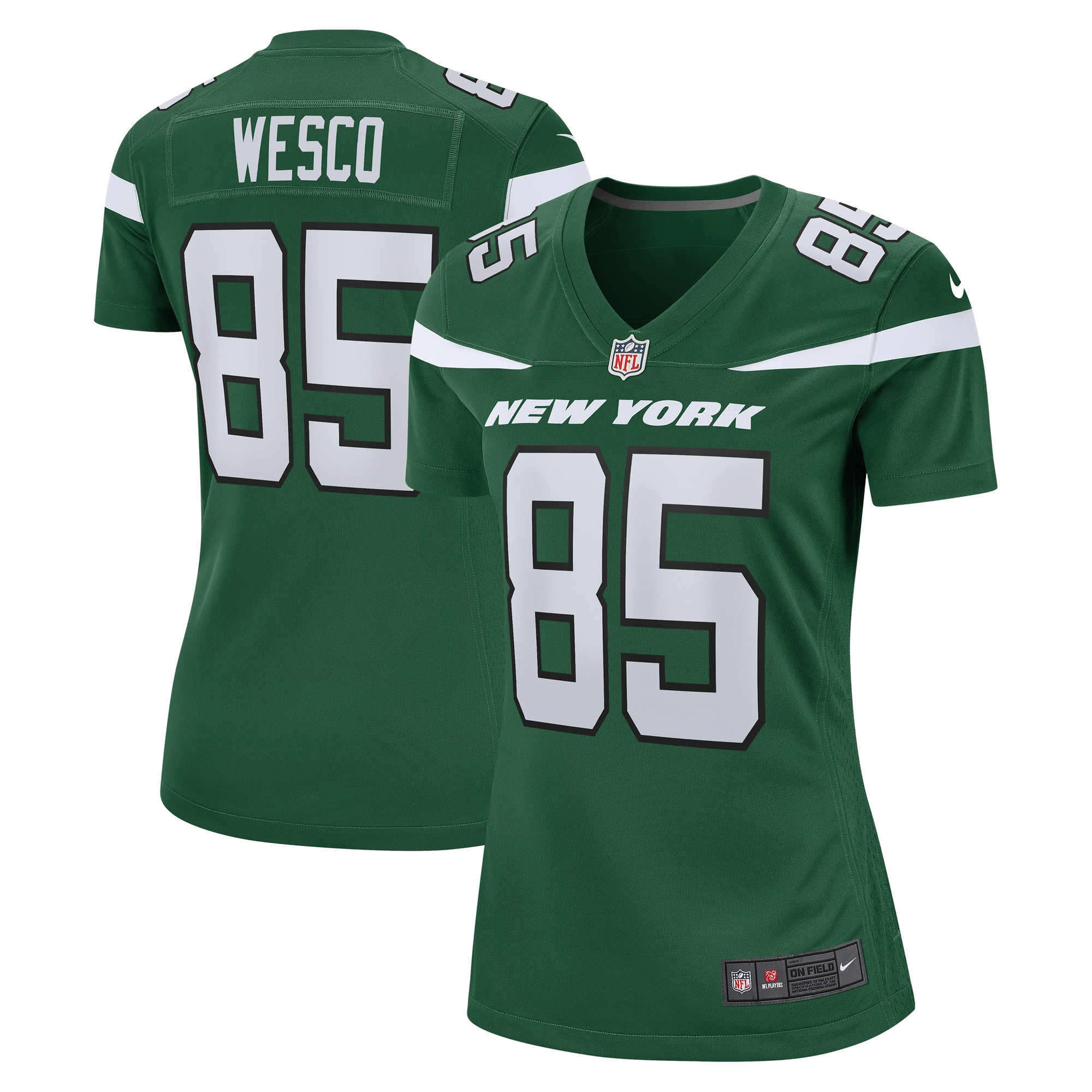 Trevon Wesco New York Jets Womens Game Jersey – Gotham Green NFL