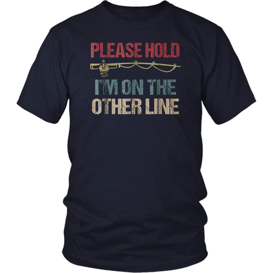 Please Hold I’m On The Other Line Vintage Tshirt