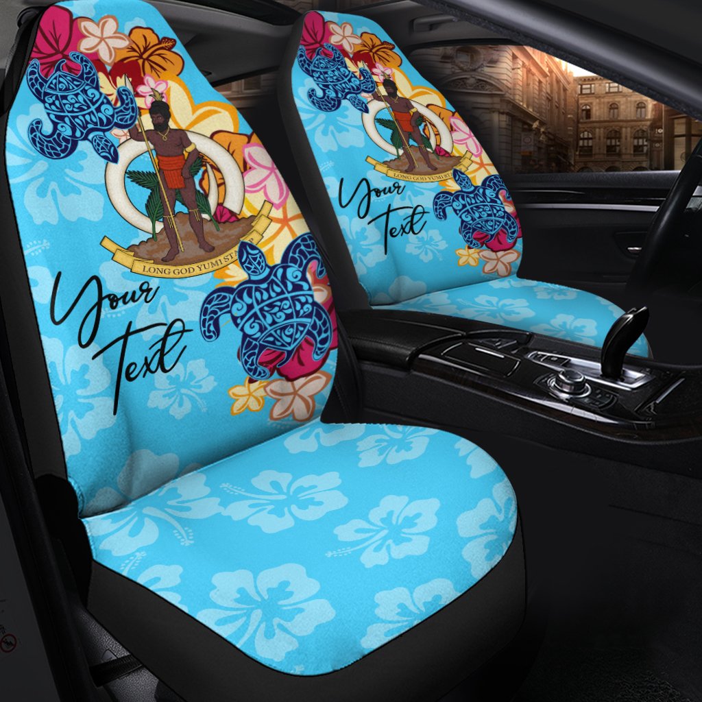 Vanuatu Custom Personalised Car Seat Covers – Tropical Style – BN01