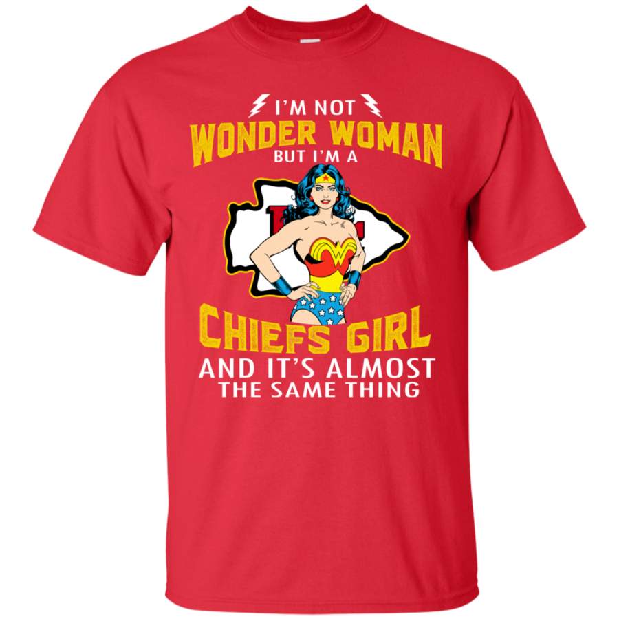 I’m Not Wonder Woman Kansas City Chiefs T Shirts