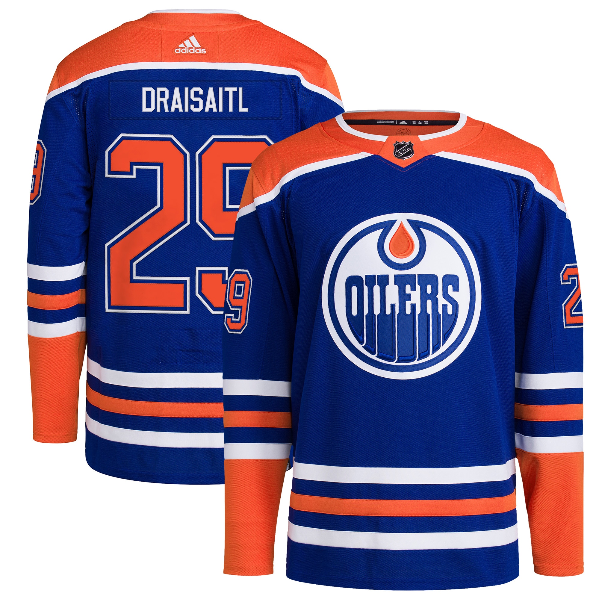 Leon Draisaitl Edmonton Oilers Home Primegreen Authentic Player Jersey – Royal