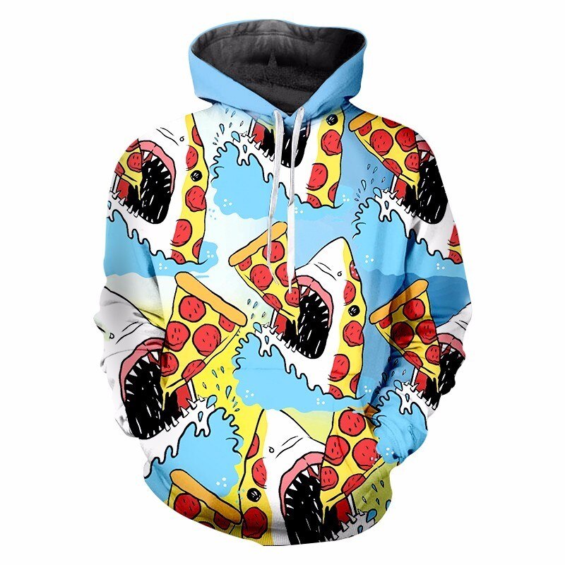 Shark Pizza Hoodie