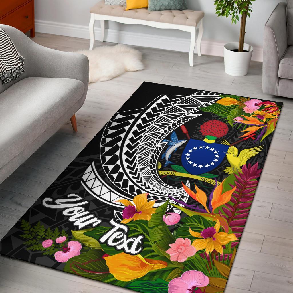 Cook Islands Area Rug – Custom Seal Spiral  Pacific Patterns – BN01