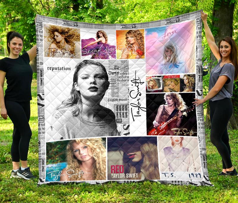 Taylor Swift Quilt Blanket Best Gift For Fans V853-Hao1