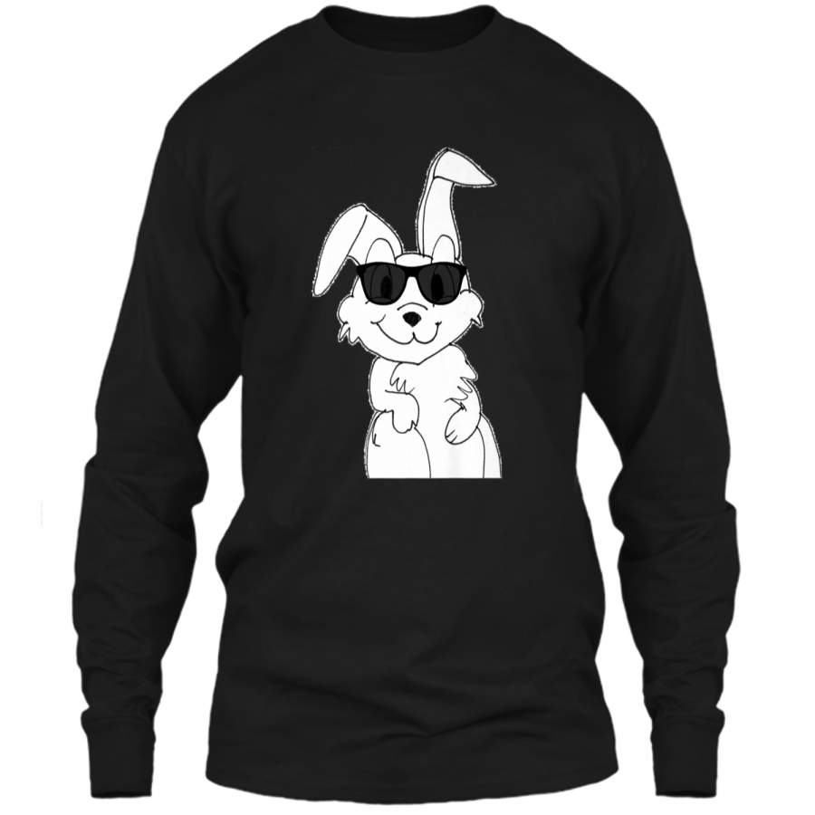 Bunny Easter tShirt – Women Men Boys Girls Teens Rabbit Gift LS Ultra Cotton Tshirt