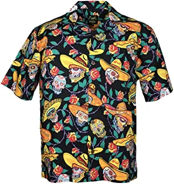 Mexico Skull Hawaii Shirt Unisex Adult Ha104438