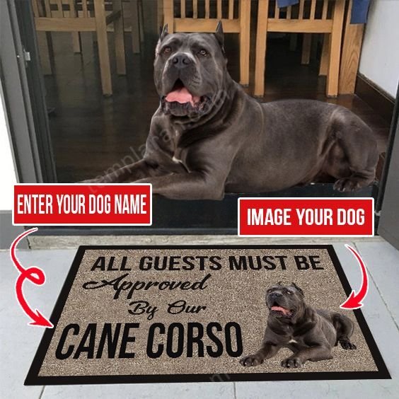 Custome Name And Image Dog Doormat 3D Printing