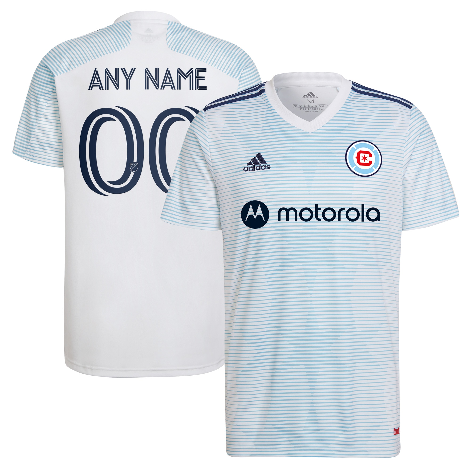 Chicago Fire 2022 Lakefront Kit Replica Custom Jersey – White