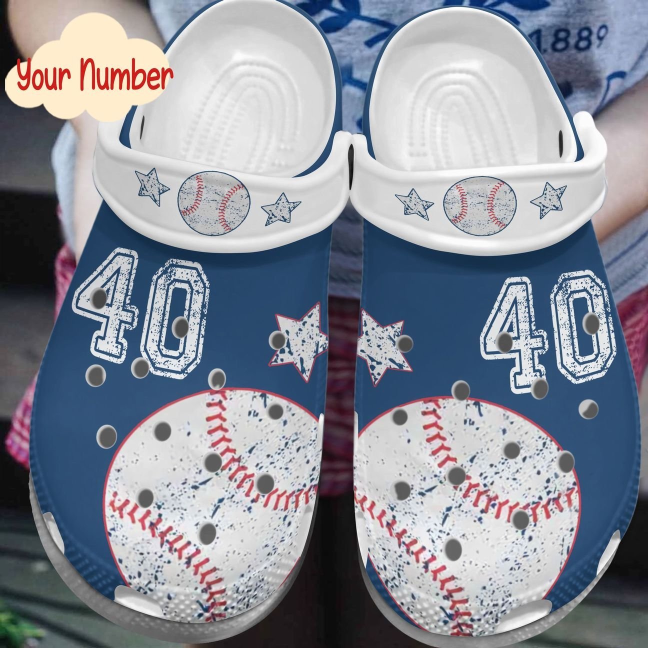 Baseball Personalized Clog, Custom Name, Text, Color, Number Fashion Style For Women, Men, Kid, Print 3D Champion