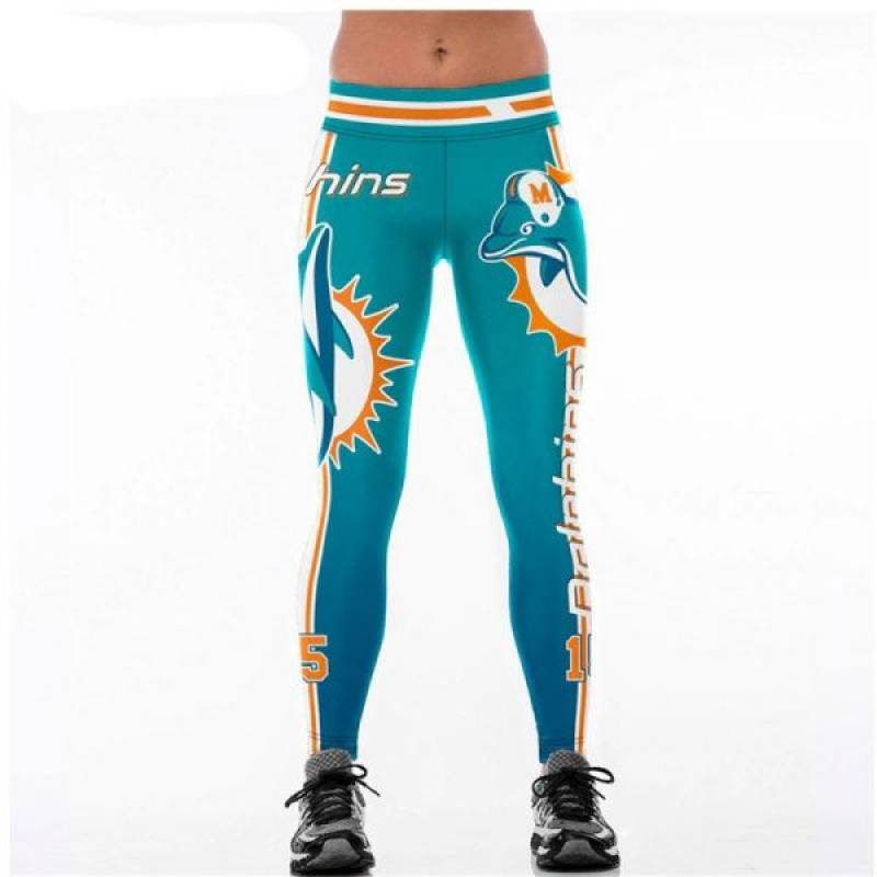 Miami Dolphins 3D Leggings