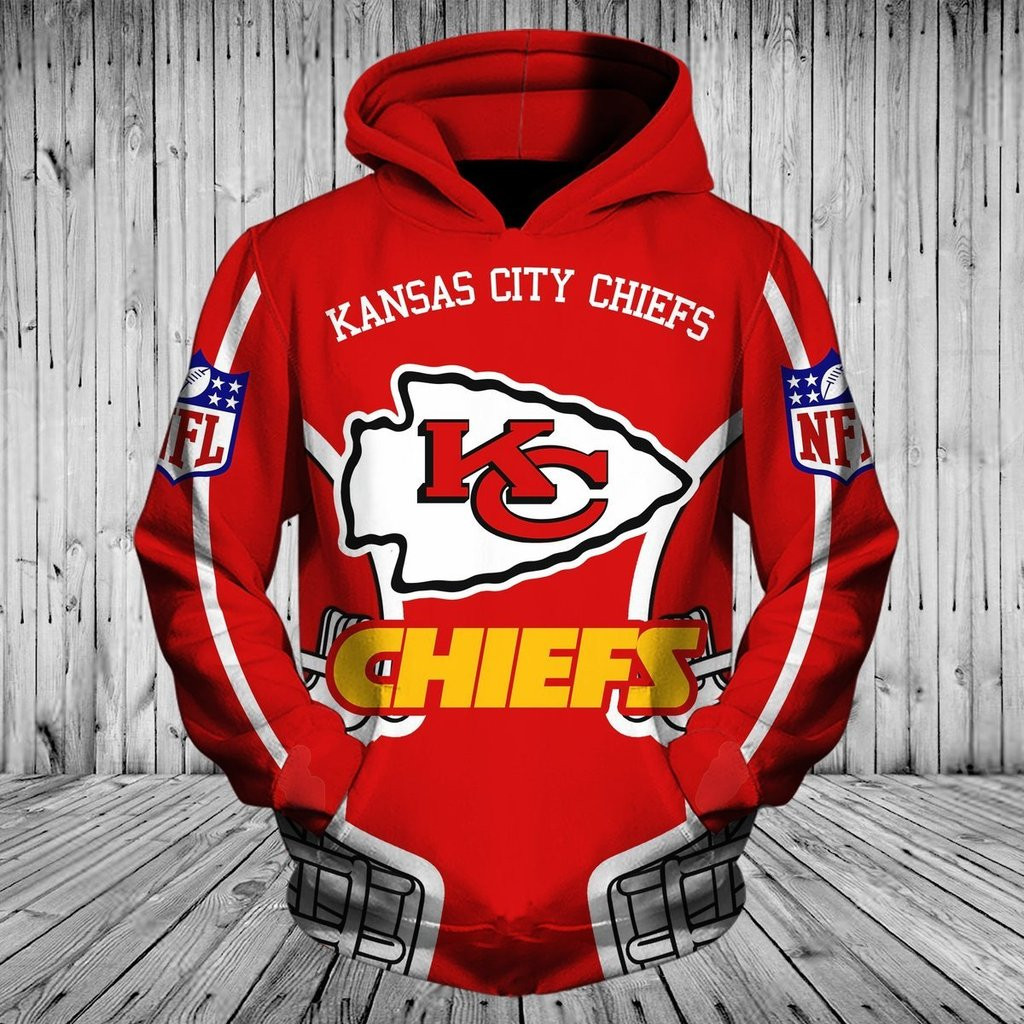 Kansas City Chiefs 32 Unisex 3D Hoodie Gift For Fans