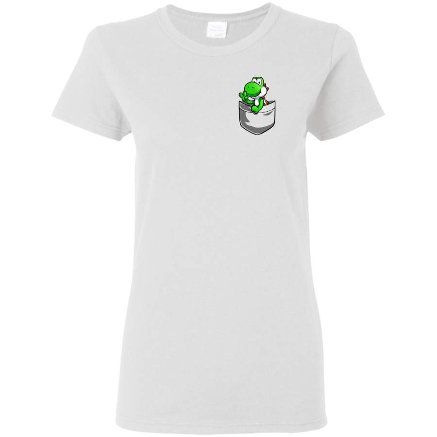 AGR Pocket Yoshi Tshirt Womens T-Shirt