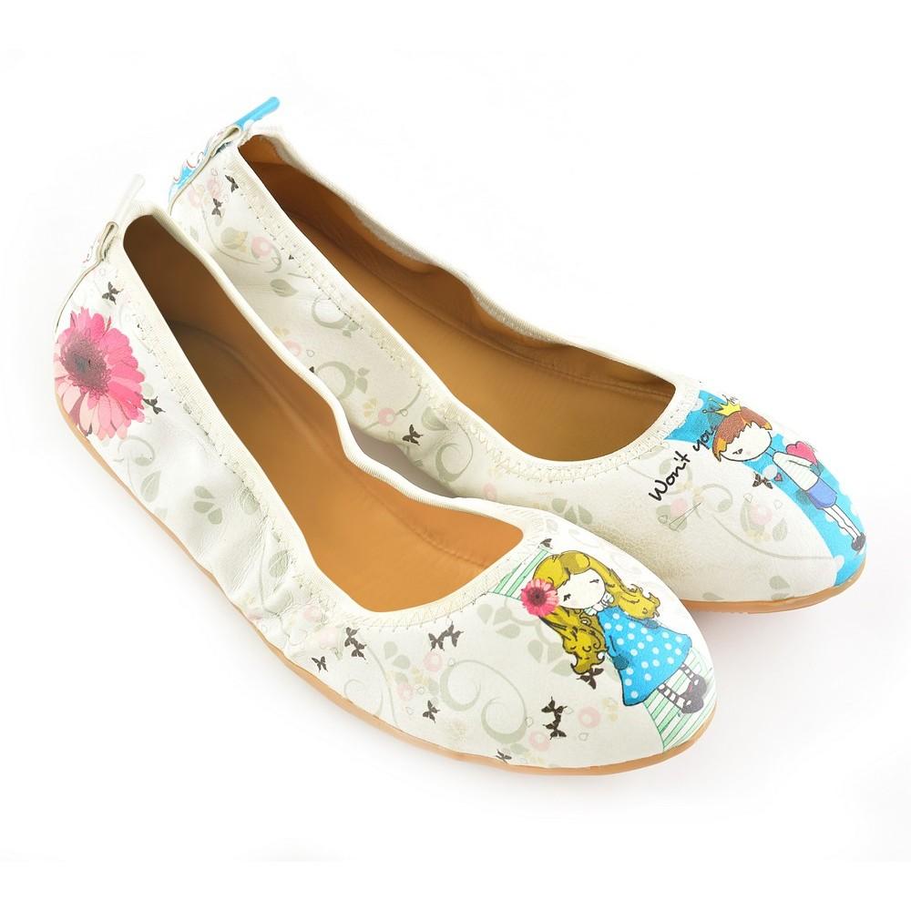 Want You My Princess Ballerinas Shoes Rsp312