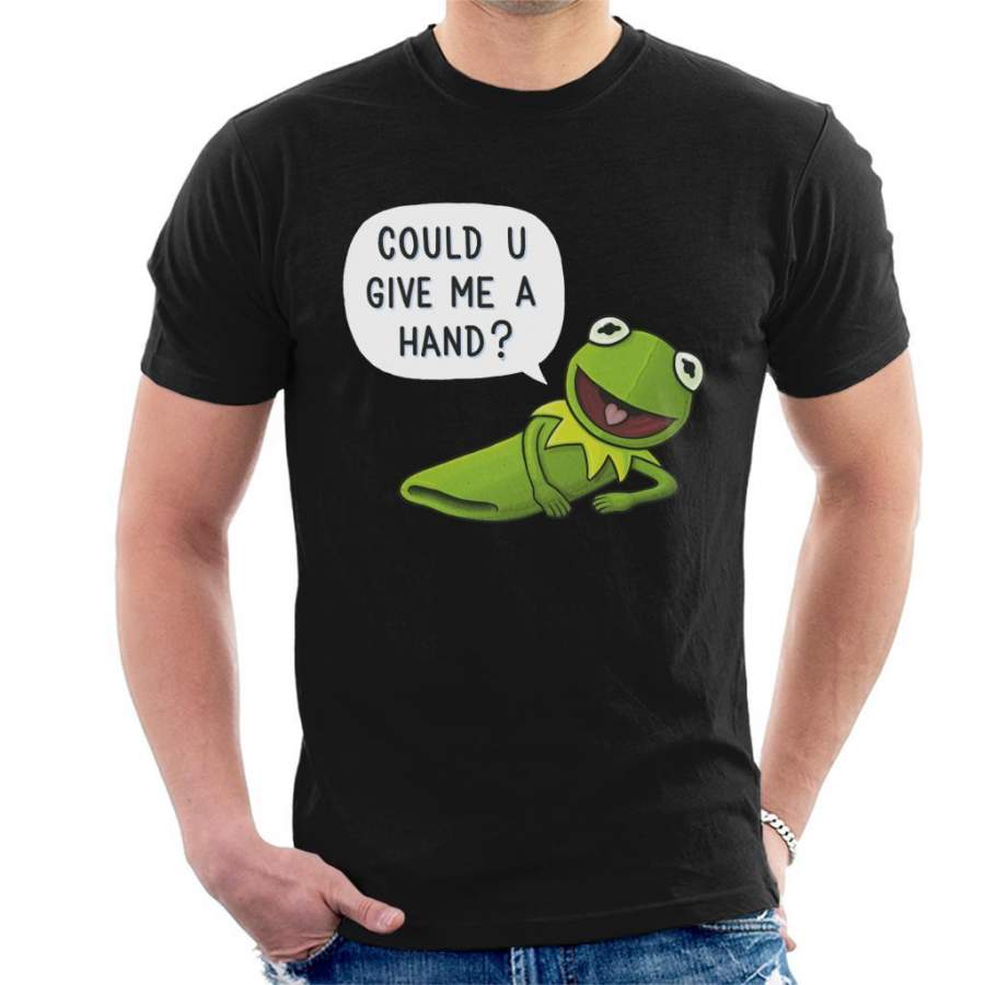 The Muppets Kermit The Frog Give Me A Hand Men’s T-Shirt