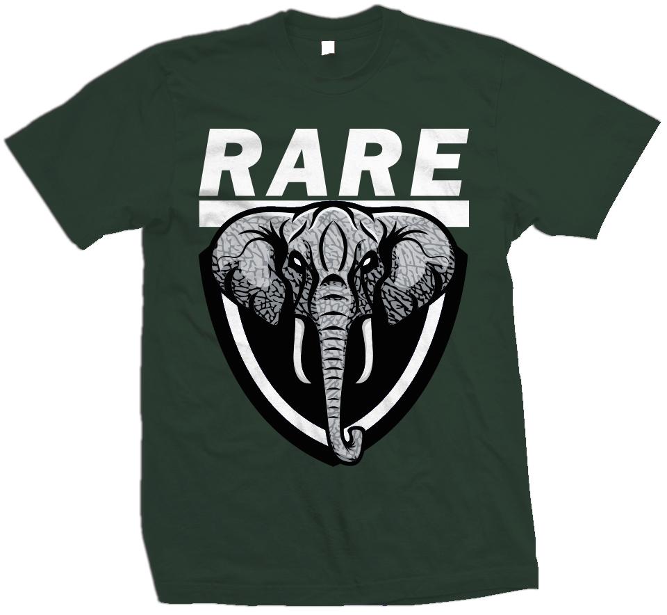 Rare Elephant – Hunter Green T-Shirt