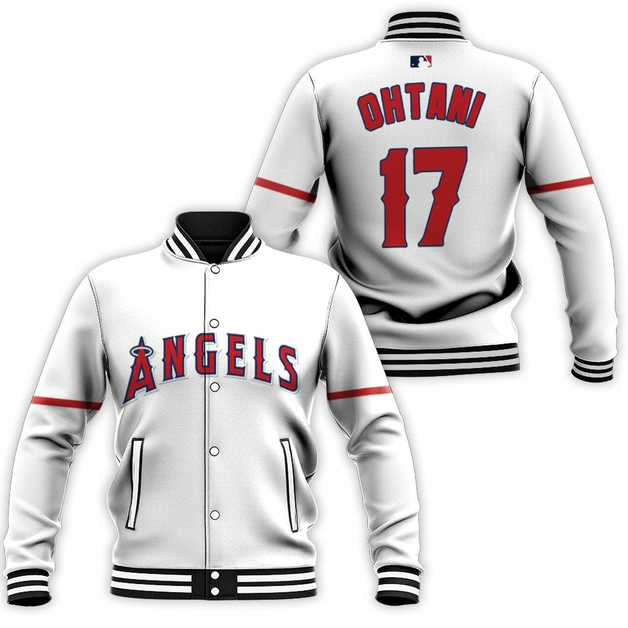 Los Angeles Angels Baseball Jacket V6