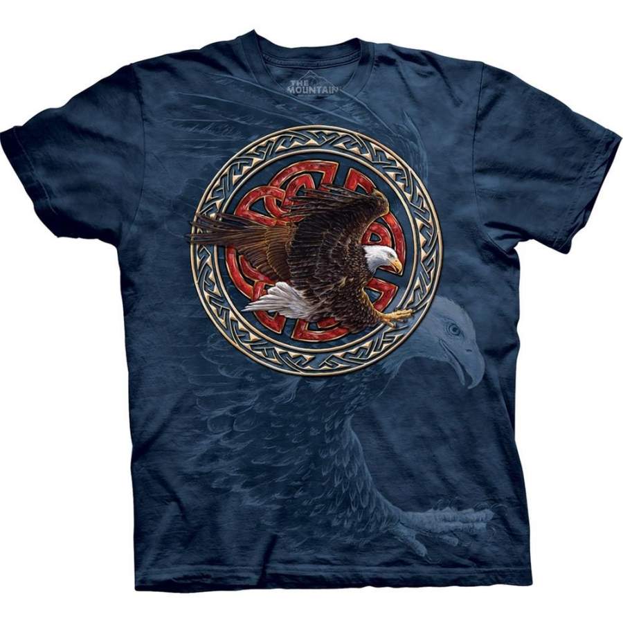 Eagle in Tribal Design T-Shirt