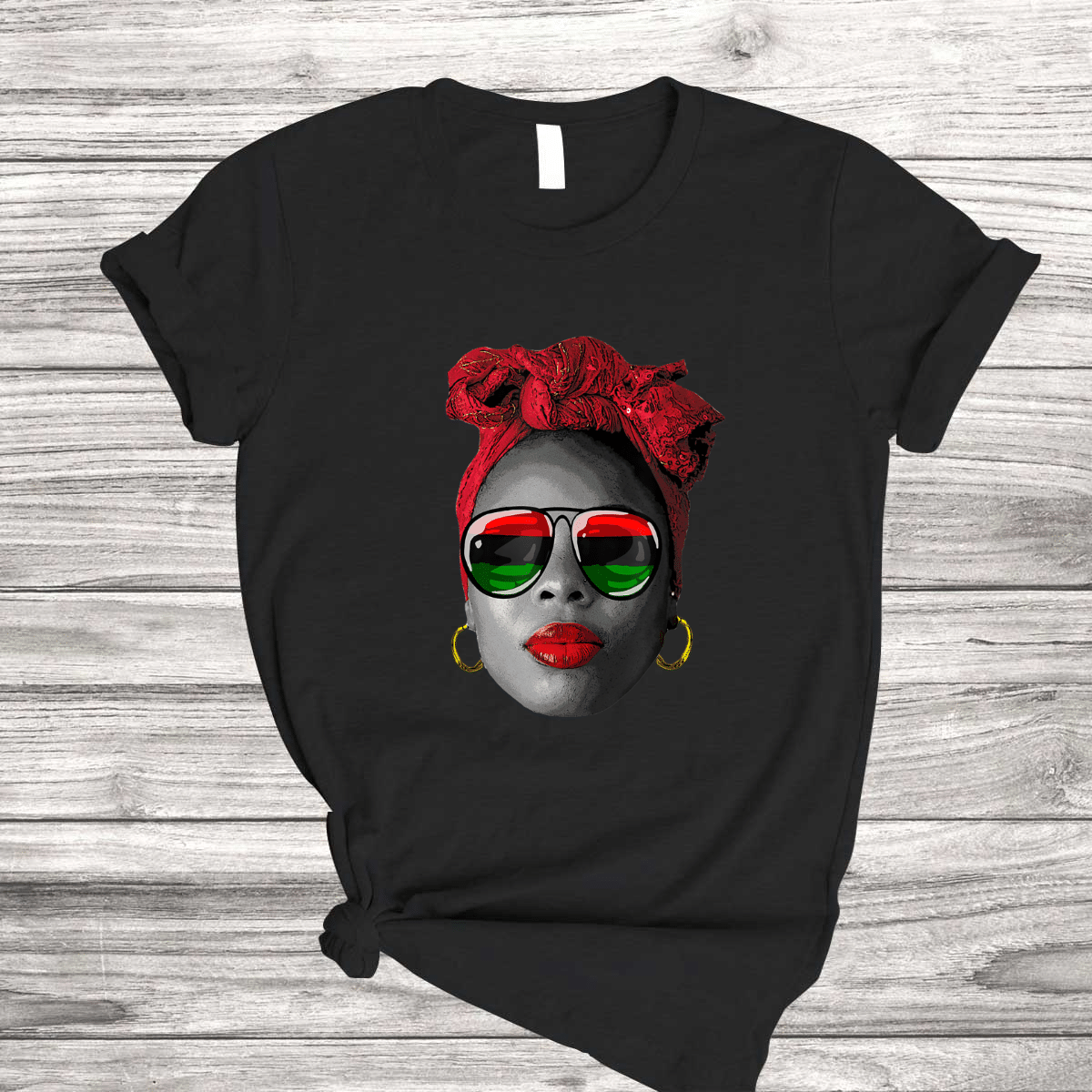 Black Queen, Black Nurse Afro Unapologetically Dope Melanin Girl Art T Shirt