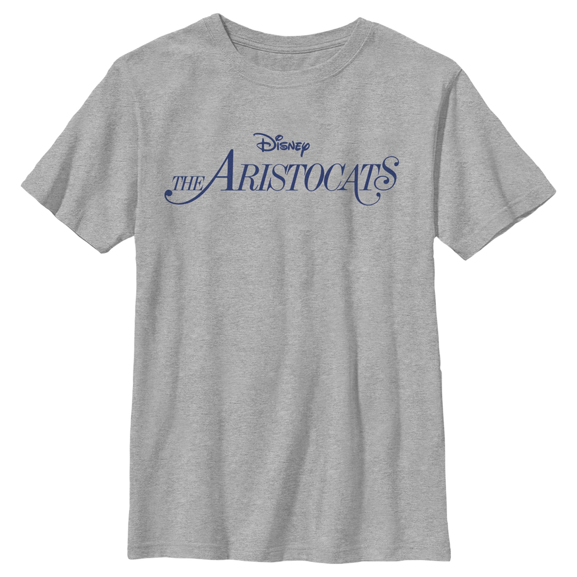 Boy’S Aristocats Classic Blue Logo T-Shirt