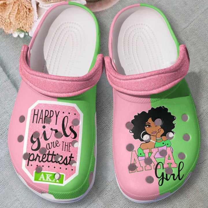 Crocs Shoes-AKA Girl Crocs Classic Clog Shoes - Black Queen
