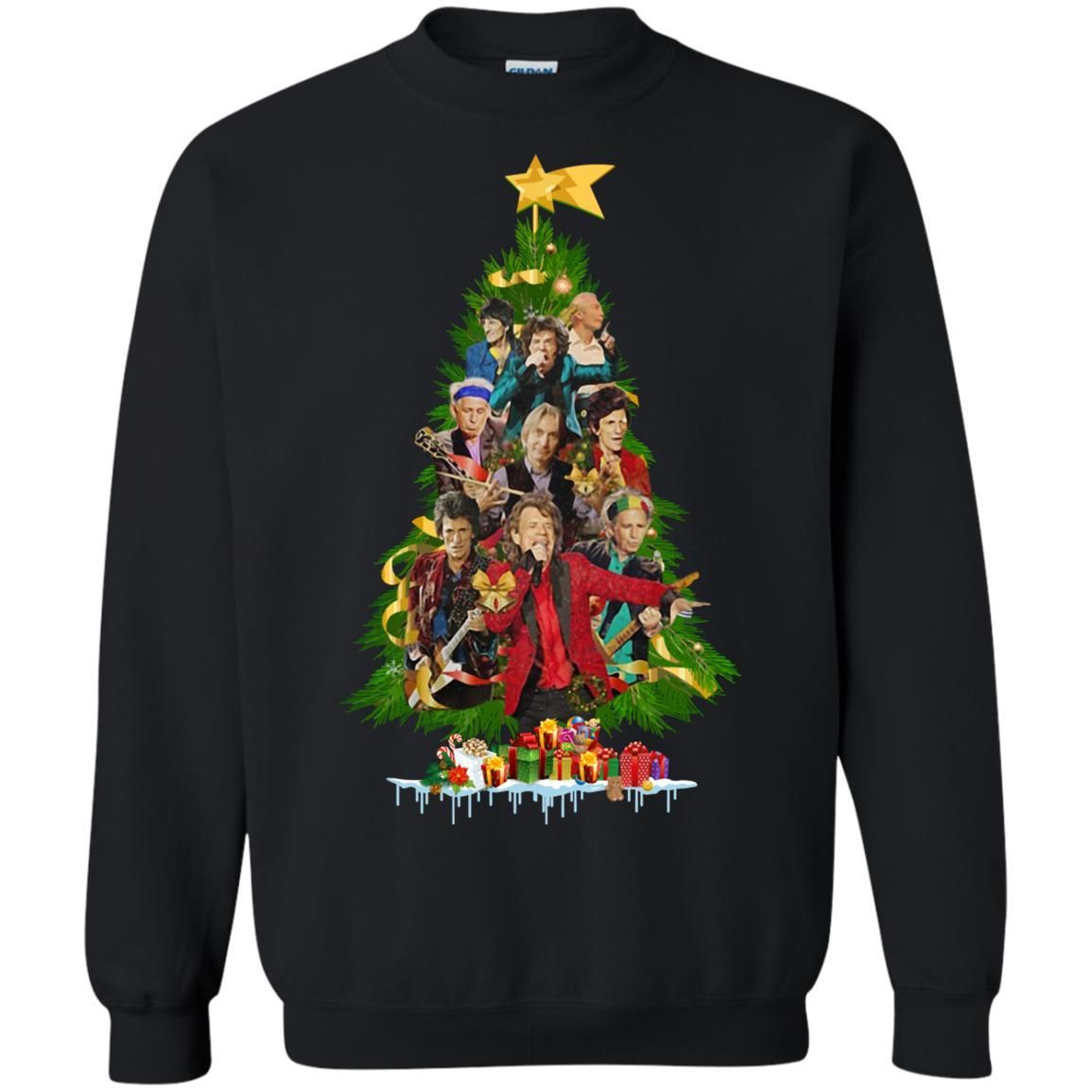 The Rolling Stones Christmas Tree sweatshirt