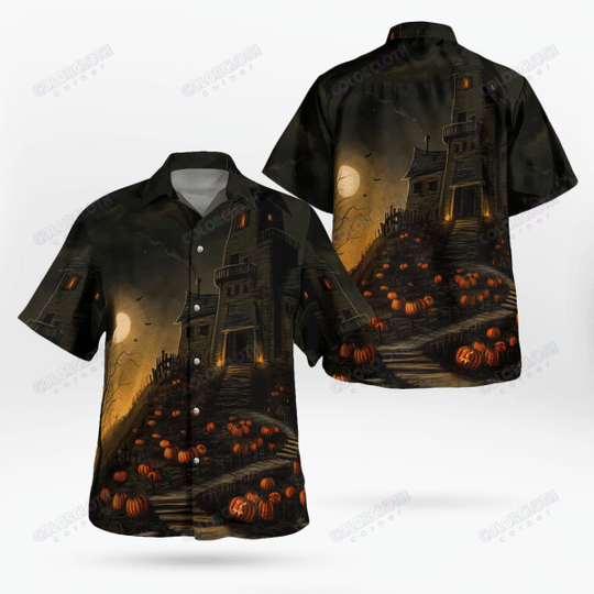 Spooky Pumpkin Shirts For Halloween Holiday Ty307003