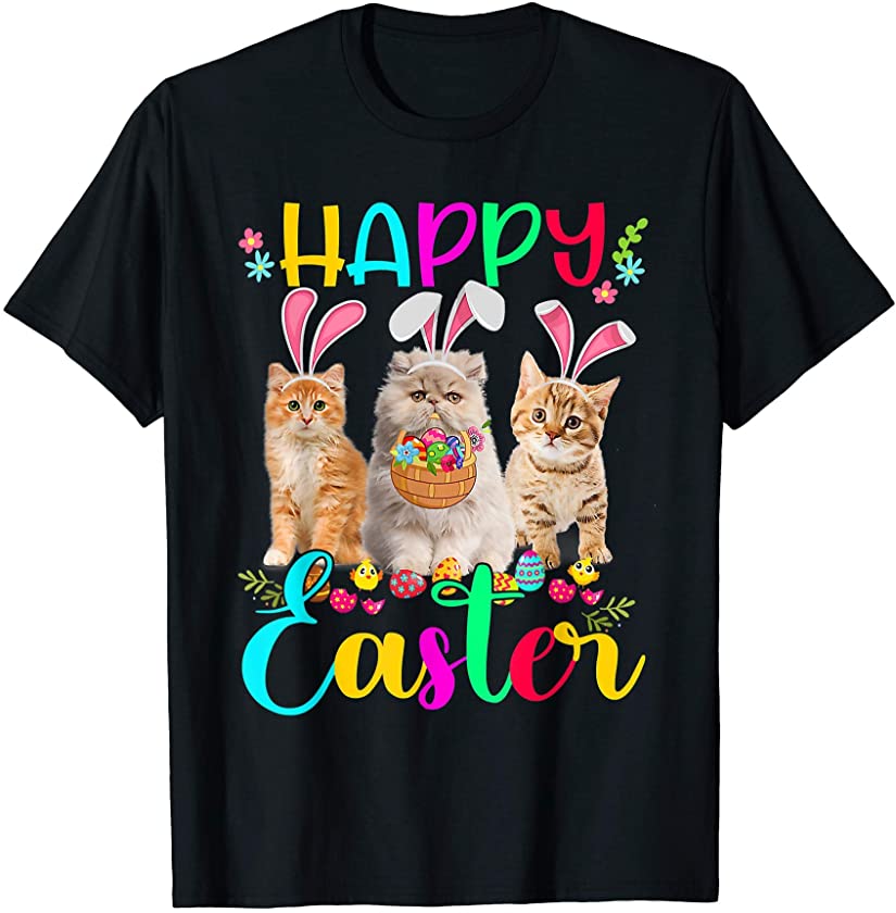 Ears Basket Kitten Meow T-Shirt