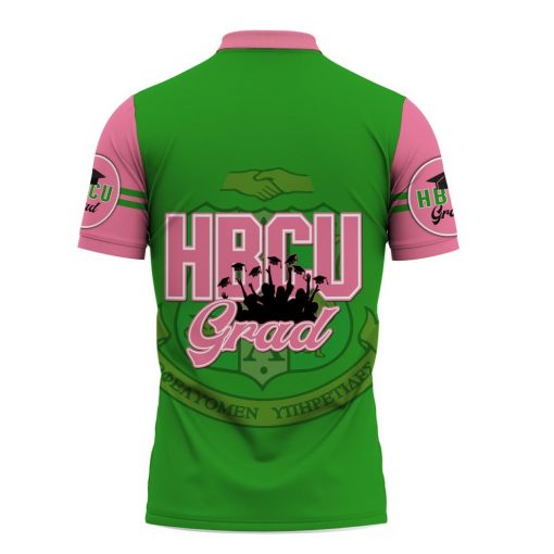 Alpha Kappa Alpha Soror Hbcu Grad Polo Shirt